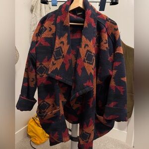 Women's Geometric Patterned Jacket